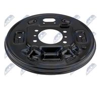 NTY SPRITZBLECH BREMSSCHEIBE HINTERACHSE LINKS passend für HYUNDAI ACCENT I20 SO