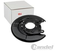 NTY SPRITZBLECH BREMSSCHEIBE HINTERACHSE LINKS PASSEND FÜR NISSAN QASHQAI