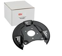 NTY SPRITZBLECH BREMSSCHEIBE HINTERACHSE LINKS passend für TOYOTA AVENSIS