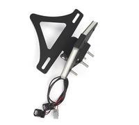 Nummernschildhalterung Motorrad-Kennzeichenhalter Kurzer Schwanz Ordentliches Licht Blinker-Zubehör Rahmen Kompatibel Mit Für ZX-10R 2023-2025