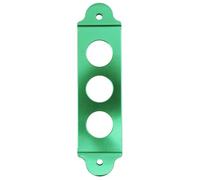 NUOBESTY Aluminiumlegierung Batteriehalterung Grün Modifizierte Batteriebefestigungsklammer Auto Rennsport Batteriehalter Kfz Batteriebefestigung