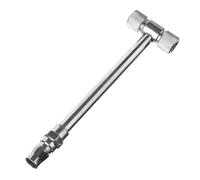 NUOBESTY Reifenventilverlängerung Metall Ventilschaftverlängerungsstange für Auto und LKW Bruchfestes Zubehör für Schnelles Aufpumpen