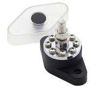 NUOBESTY Verteilerblock 300a Sammelschiene mit Anschlussbolzen für Auto Wohnmobil Boot Anhänger Anschlussblock Busbar Kfz Klemmenleiste