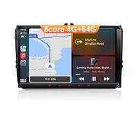 NUOTIAN 9'' Autoradio Android 13 für VW Golf 5 6，T5, Polo 6R, 8-Core 4+64GB für VW Caddy Radio, Passat, CarPlay, Android Auto, Navi, Bluetooth, WiFi, USB, FM, SD, RCA, optional DAB, OBD, TPMS
