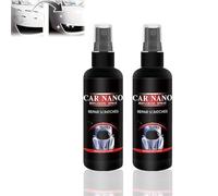 Nurafix Auto Spray Kratzer Entfernen, Nurafix Nano Coating Agent Spray, Quick Effect Coating Agent, Beschichtungs Sprays für Glanz und Schutz, Autospray Auto Kratzer Entferner Remove Scratches (2PC)