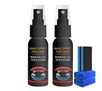 Nurafix Auto Spray Kratzer Entfernen, Quick Effect Coating Agent, Scratch Remover Auto, Auto-Beschichtungs- Sprays Für Glanz Und Schutz, Nano-Autospray Auto Kratzer Entferner Remove All Scratches (2A)