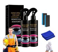 Nurafixauto Spray Kratzer Entfernen, Zur Schnellen Reparatur Von Autokratzern, Quick Effect Coating Agent, Auto-Beschichtungs- Sprays Für Glanz Und Schutz (2, One Size)