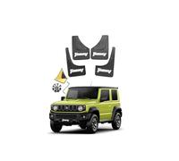 NURCIX Schmutzfänger, kompatibel mit Suzuki Jimny HJ BJ64 BJ74 2019-2024, Mud Flaps, Schwarz, Front und Rear
