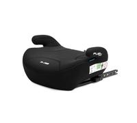 Nurse Fuel Fix Sitzerhöhung mit ISOFIX 125-150 cm, Booster mit Armlehnen, Installation mit Fahrzeuggurt, Schwarz