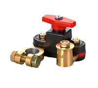 Nuyhadds Batterie-Trennschalter - 12-24 V Kupfer Drehschalter Manuell Kfz-Teile | Fahrzeug-Batterie Hauptschalter,für Lkw, Motorrad, Boot, Wohnmobil, Anhänger, Yacht, ATV