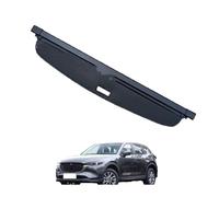 NYSLDSCO Ausziehbare Laderaumabdeckung für Mazda 5 2007-2016, Kofferraumrollo Hutablage, Sicherheitsschutz Sichtschutz,normal-Leather Material