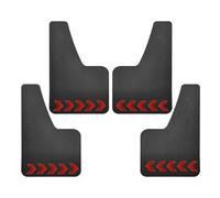 NYSLDSCO Schmutzfänger für Seat Cupra Altea Arona Exeo 4er Set, Spritzschutz Vorne und Hinten, inkl. Montagematerial, Allwetter-Schutz gegen Schlamm,4Pcs with Stickers