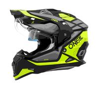 O' Neal Sierra R Enduro MX Motorrad Helm schwarz/grau/gelb 2026 Oneal L (59-60cm)