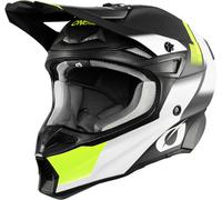 O’Neal 10SRS Hyperlite Blur Crosshelm Matt Black / Yellow Fluo 2XL