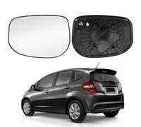 OBABO Auto Ersatzspiegel für Honda FIT JAZZ INSIGHT 2009-2014,Beheizbar Spiegelglas Trägerplatte Außenspiegel Glas Türspiegelglas Rückspiegelglas Ersatz Tuning Styling,Left