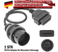 OBD-2 Adapter Scanner 38 Pin für DB Mercedes Daimler Benz Stecker Kabel Diagnose