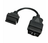 OBD 2 II Verlängerung Kabel Stecker auf Buchse 20 cm 16 Pin Diagnose Interface