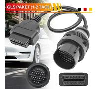 OBD-2 Scanner Adapterkabel 38 Pin DB Mercedes Daimler für Benz Stecker Schwarz
