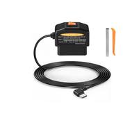 OBD-Stromkabel für Dashcams, OBD2-zu-USB-C-Adapter-Festverdrahtungsset, Dual-Modus mit 24/7-Parkmodus/ACC-Modus