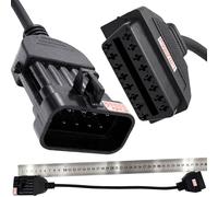 OBD2 16Pin auf 10Pin Diagnose Adapterkabel kompatibel mit Opel Tech2 II