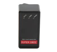 OBD2-Chip-Tuning-Box für Kraftstoffverbrauch mit Schalter, 12-24 V, Universeller ABS-ECO-Energie-Kraftstoffsparer für Autos