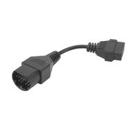 OBD2-Diagnoseanschlusskabel, OBD2-Anschluss-Diagnoseadapter Stecker auf Buchse 17-polig auf 16-polig Adapter für Ford Ranger und Mazda Modelle,