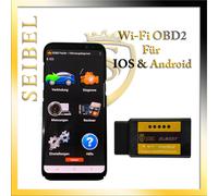 OBD2 KFZ Auto WI-FI Diagnosegerät Android & IOS Handy PC ADAPTER für Skoda KFZ