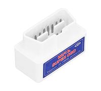 OBD2 Scanner Code, für ELM327 12V OBD2 Scanner Mini WiFi Autodetektor Diagnoseadapter(Weiß)