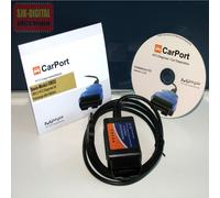 OBD2 USB Diagnose Interface für BMW Ford Opel Renault + Carport Basis Software