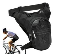 Oberschenkeltasche für Motorrad, Beintasche, zwei Taschen mit Reißverschluss, für Frauen - Motorradausrüstung für Camping, Wandern, Angeln, Reisen, Sport
