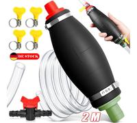 Öl Absaugpumpe Umfüll Pumpe Handpumpe Saugpumpe Diesel Benzin Öl absaugen 2M NEU