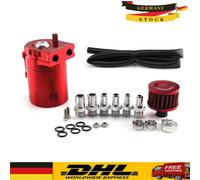 Öl Catch Tank mit Filter Oil Can Auffangbehälter Ölsammler Ölbehälter 300ML Rot