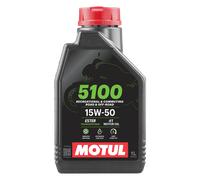 Motul 5100 ester 15W-50 4T Motorrad Motoröl 1l
