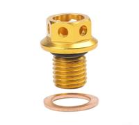 Ölablassschraube CNC für alu M14x1,5 mit Magnet Blau Ölablassschraube(gold) | CNC gefrästes Aluminium, integrierter Magnet, fängt Metallspäne, inkl. Dichtung, eloxiert