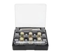 Ölablassschraube Reparatursatz, M13 x 1,5 mm Gewindereparatur Set, 13-tlg Reparaturwerkzeug für Ölwannenschrauben, Nachfädeln Kit inkl. Schneideisen, Ölwechsel Verschraubung Reparatur