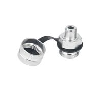 Ölablassventil, Aluminiumlegierung, Schnellablauf, for M14 x 1,5, M14 x 1,25, M12 x 1,25, M12 x 1,5, mit Schlauchbefestigung(M14x1.5)