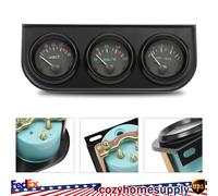 Öldruckanzeige Öldruck Voltmeter Öltemperatur Zusatz Instrumente Sensor 52mm 12V