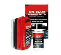 Ölfilmbürste - Reinigungswerkzeug Für Glasbeschichtungen | Anti-Regen-Fensterreiniger | Auto-Windschutzscheiben-Fleckenentferner Für SUV, Wohnmobíl, LKW, Motorrad, Fahrzeug, Garage, Ģlas-Detaillierung