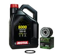 Ölfilter Dichtung Motul 5000 10w40 für Honda Yamaha Aprilia Ölwechsel Kawasaki