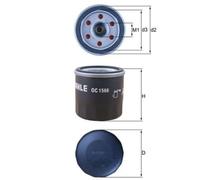MAHLE Ölfilter OC 1566