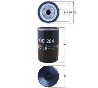 MAHLE OC 264 Ölfilter Anschraubfilter u.a. passend für COUPE B3 (89/ 8B3)