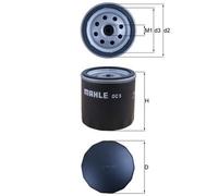 MAHLE OC 5 Ölfilter