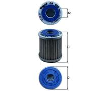 Ölfilter MAHLE OX 800 für Yamaha WR