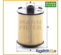 Ölfilter MANN-FILTER HU 8014 Z