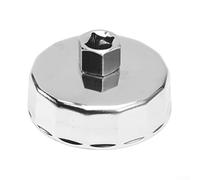 Ölfilterschlüssel, 14 Rillen, 74 mm, kompatibel mit Mercedes für Benz und andere europäische Fahrzeuge, verwendet 1/2-Zoll-Antriebsratsche