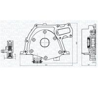 Magneti Marelli Ölpumpe 351516000070 für BMW E38/E39/E46/E60/E61/E65, X3 X5 Z3 Z4