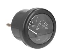 Öltemperaturanzeige, DC 12V Ölstandsanzeiger, 52mm 50-150 ℃ Bereich Mechanische Auto Dieselmotor Öl Temperatur AnzeigeABS Kühlmittel Thermometer Temperaturmessgerät Wasserstandsanzeige für PKW LKW
