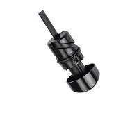 Öltemperaturanzeige Für Sportster Für XL 883 1200 48 2004-2021 Motorrad Zubehör Ölmessstab Füllstoff Temperatur Tank Kappe(Black)