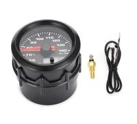 Öltemperaturmesser, oeltemperaturanzeige, 2 Zoll 52 mm ABS-Autoöltemperaturanzeige Zeiger 7-farbiger LED-Öltemperaturmesser mit Sensor
