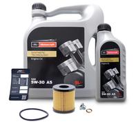 ÖLWECHSEL-SET+6l 5W-30 FÜR FORD C-MAX FOCUS GALAXY MONDEO 4 KUGA S-MAX 2.0 TDCi